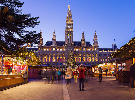 Wien joulumarkkinat