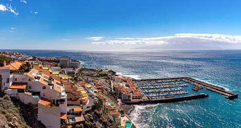 Los Gigantes, Teneriffa kartta - Kartta kohteesta Los Gigantes, Teneriffa |  Aurinkomatkat