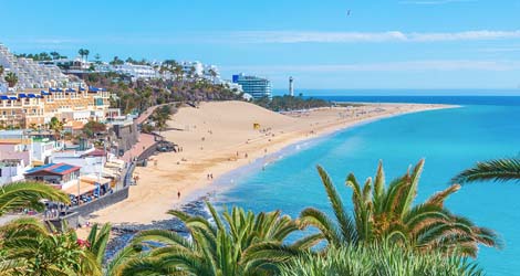 Jandia, Fuerteventura kartta - Kartta kohteesta Jandia, Fuerteventura |  Aurinkomatkat